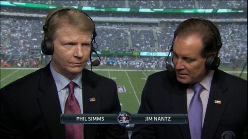 Jim Nantz NFL on CBS Commentator