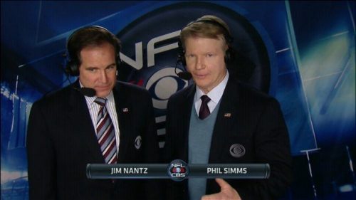 Phil Simms NFL on CBS Commentator