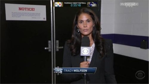 Tracy Wolfson NFL on CBS Sideline Reporter
