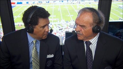 Dan Dierdorf NFL on CBS Commentator