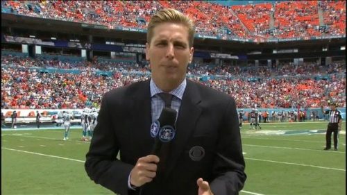 Evan Washburn NFL on CBS Sideline Reporter 4