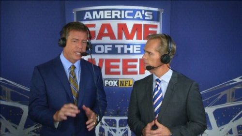 Troy Aikman NFL on FOX Commentator