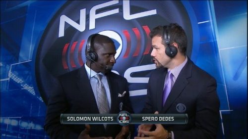 Spero Dedes NFL on CBS Commentator