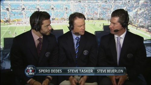 Steve Beuerlein NFL on CBS Commentator 3