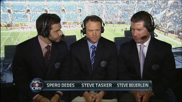 Steve Tasker NFL on CBS Sports Commentator