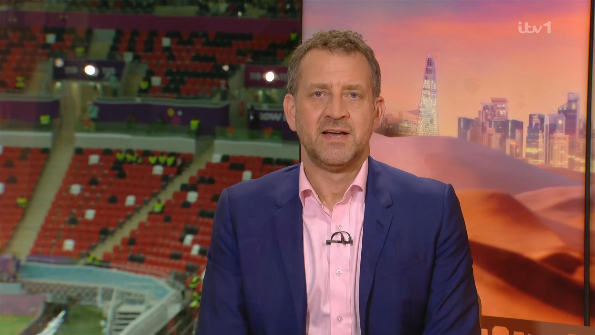 Mark Pougatch ITV World Cup  Presenter