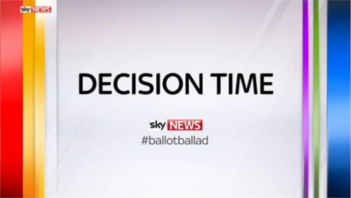 Sky News Promo  Decision Time Ballot Ballad
