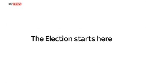 Sky News Promo  General Election Battle for Number
