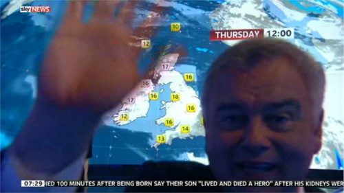 And now the weather with Eamonn Holmes Funnies