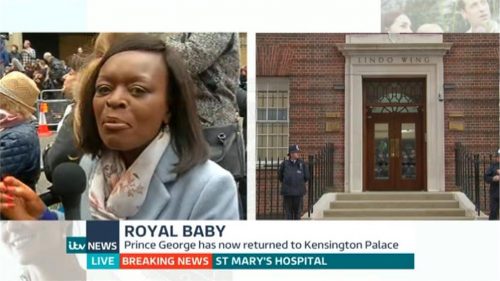 ITV News Royal Baby II b