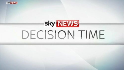 Sky News Decision Time: The Results (Presentation / Coverage)