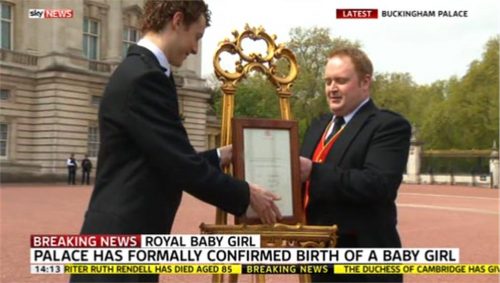 Sky News Royal Baby II e