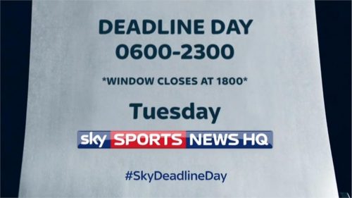 Sky Sports News HQ Promo Transfer Deadline Day  Fax Machine