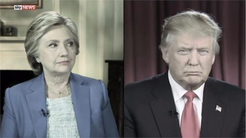 First U.S. Presidential Debate – “We Don’t Talk Anymore” – Sky News Promo 2016