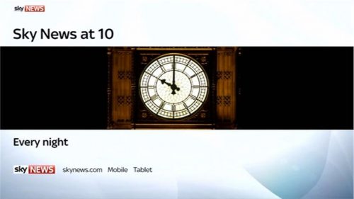 Sky News Promo  News at Ten