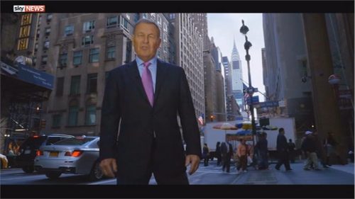 Sky News Promo  US Election Coverage from New York with Jermey Thompson