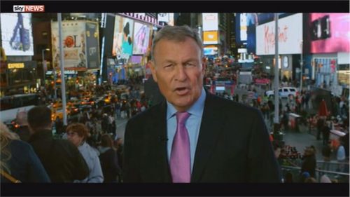 Sky News Promo  US Election Coverage from New York with Jermey Thompson