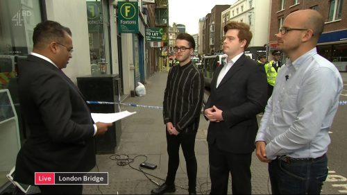 Images - Channel 4 News London Bridge Attack (9)