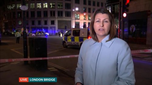 Images ITV News London Bridge Attack