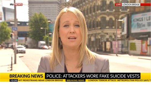 Images Sky News London Bridge Attack