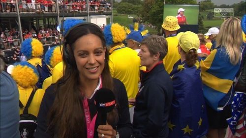 Image of Sky Sports Golf Reporter Henni Goya (Zuël)