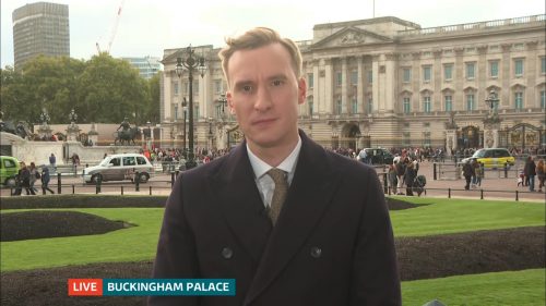 Paul Brand at Buckingham Palace