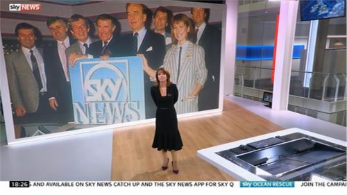 Kay Burley Starts  years at Sky