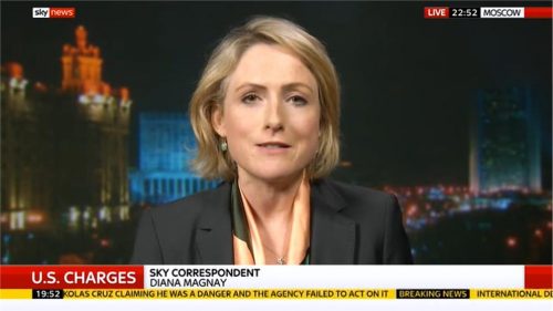 Diana Magney Sky News Moscow Correspondent