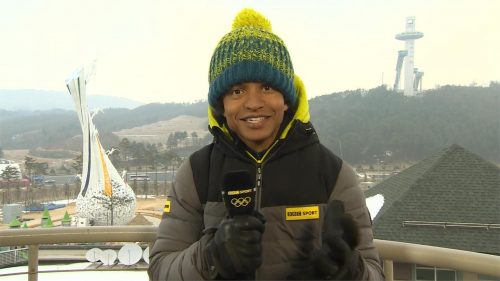 Radzi Chinyanganya BBC Winter Olympics Presenter