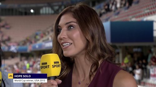 Hope Solo FIFA Womens World Cup 2019 BBC Sport 2
