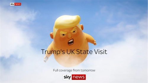 Trump s UK State Visit Sky News Promo