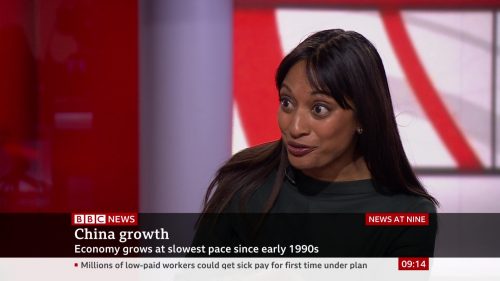 BBC News Presentation  News at Nine