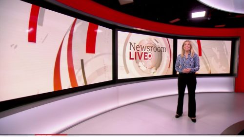 BBC News Presentation  Newsroom Live