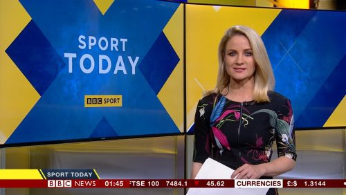 Holly Hamilton BBC Sport Presenter