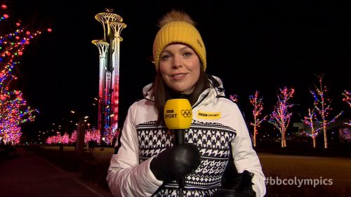 Sarah Mulkerrins BBC Winter Olympics