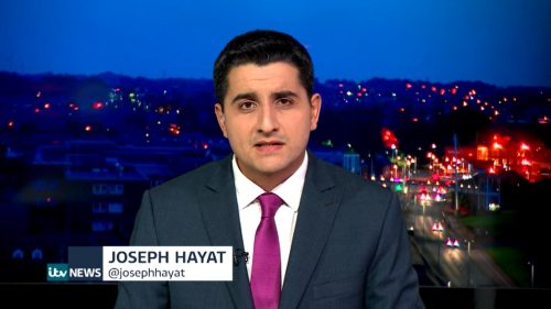 Joseph Hayat ITV Regional News presenter