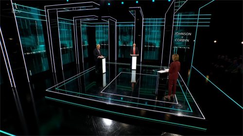 General Election 2019 - The ITV Debate - Johnson v Corbyn - Presentation (24)