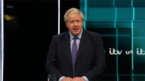 General Election 2019 - The ITV Debate - Johnson v Corbyn - Presentation (25)