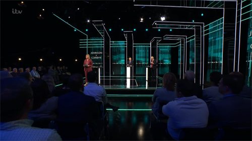 General Election 2019 - The ITV Debate - Johnson v Corbyn - Presentation (29)