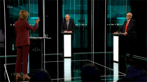 General Election 2019 - The ITV Debate - Johnson v Corbyn - Presentation (35)
