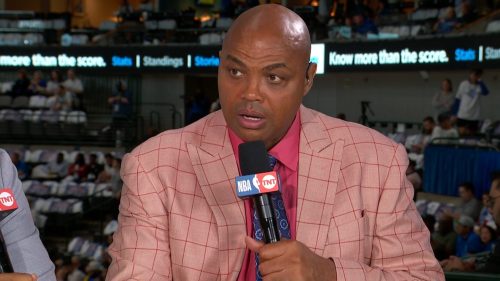 Charles Barkley Pink Suit