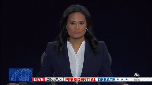 US Election 2020 - ABC News - Final Debate (10)