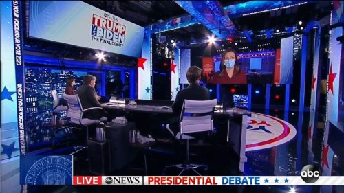 US Election 2020 - ABC News - Final Debate (7)
