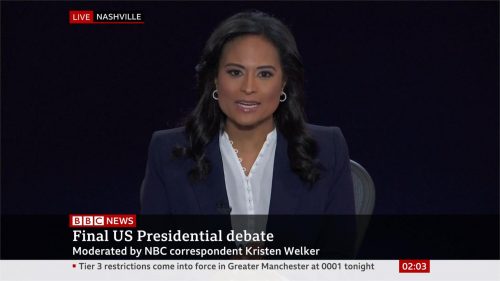 US Election 2020 - BBC News - Final Debate (16)