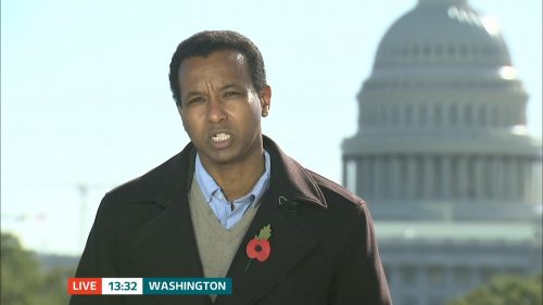 ITV Evening News from America on Election Day (2)