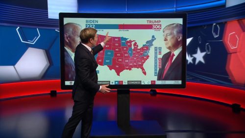 US Election 2020 - BBC News Coverage (18)