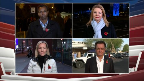US Election 2020 ITV News Coverage 11