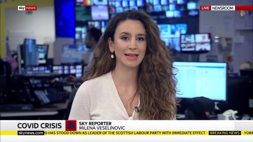 Milena Vesekinovic - Sky News Reporter (2)