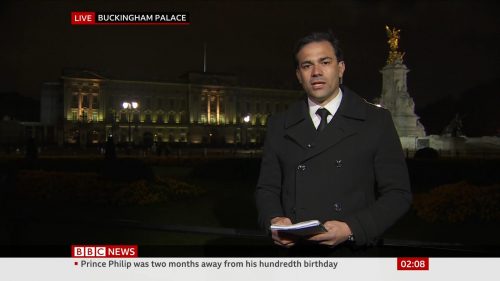 Prince Philip Dies - BBC News Coverage (8)