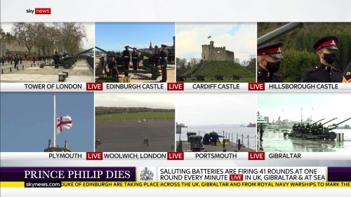 Prince Philip Dies - Sky News Coverage (9)